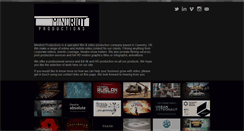Desktop Screenshot of mindriotproductions.co.uk
